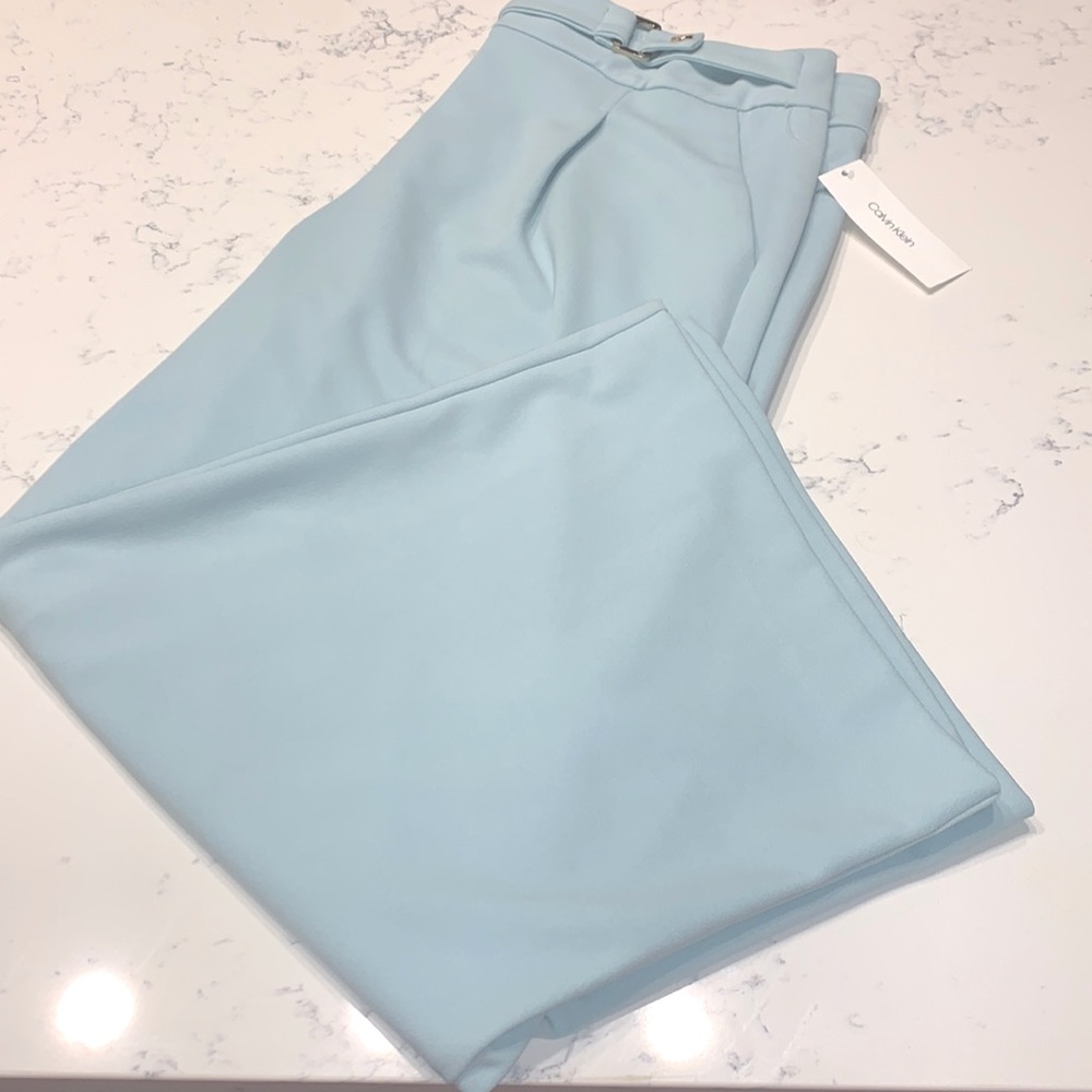 NWT Calvin Klein wide leg dress pants size 14